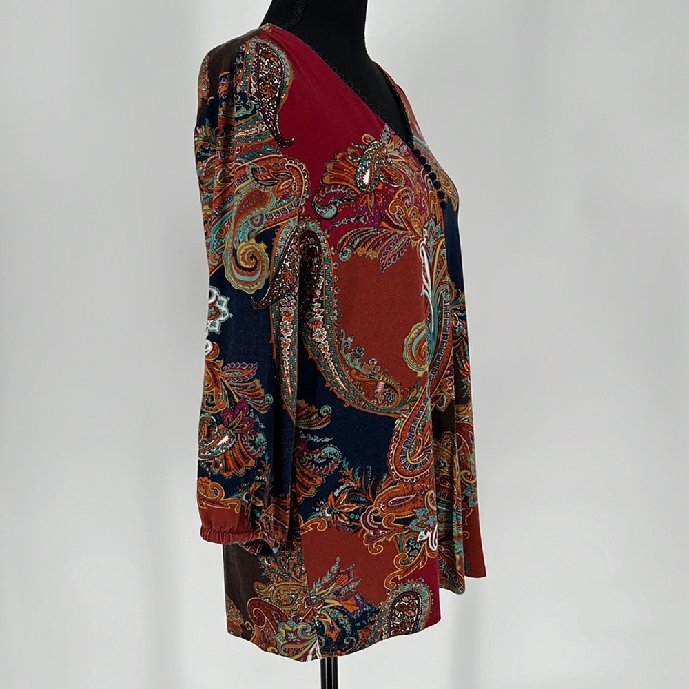 CHICO’S PAISLEY TOP‎ - Picture 5 of 9